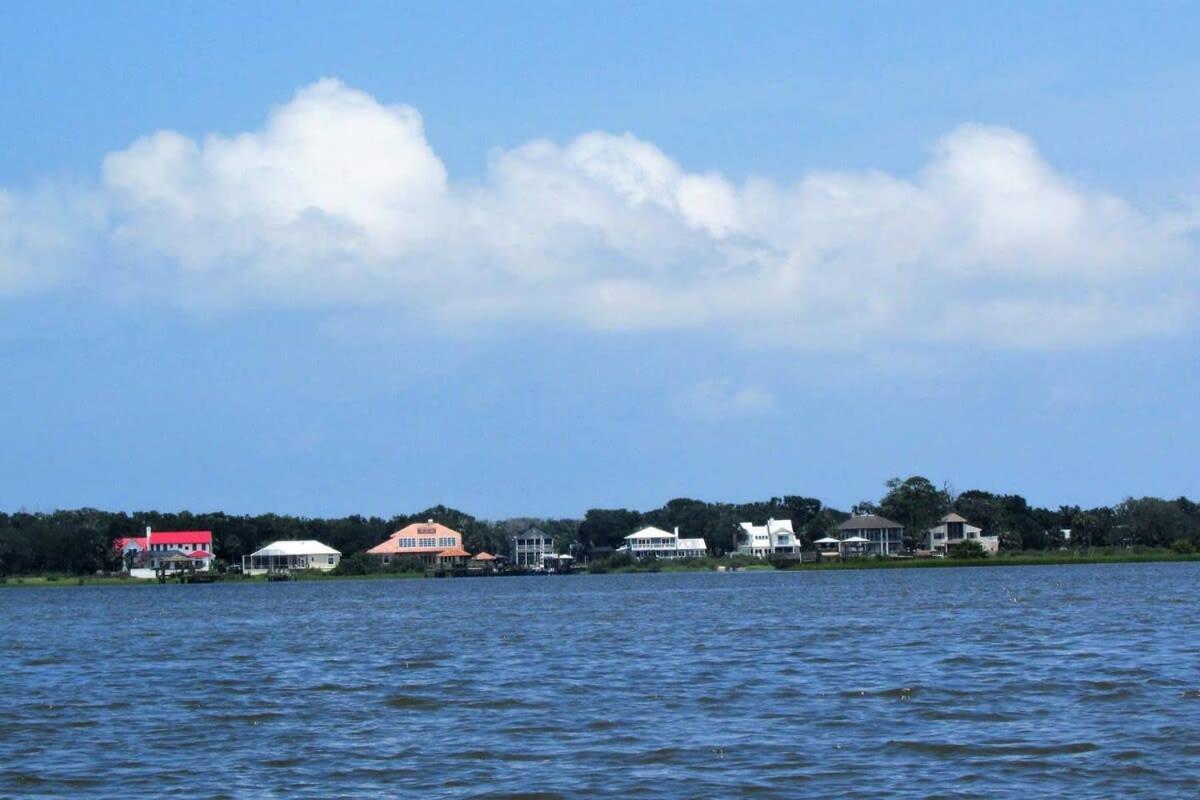 Canal Home Dock Walk To Beach Kayaks Sup Fishing St. Augustine Exterior foto