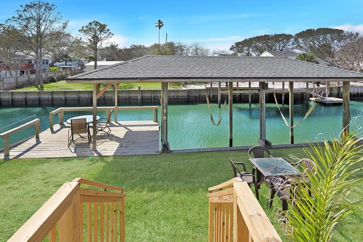 Canal Home Dock Walk To Beach Kayaks Sup Fishing St. Augustine Exterior foto